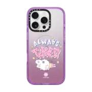 iPhone 16 Pro Impact Case MagSafe Compatible Always Tired Bunny