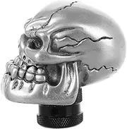 HEALEEP Skull Shift Knob for Manual Cars Gear Shift Knob with Comfortable Grip Easy Installation and Unique Design for Enhanced Driving Experience