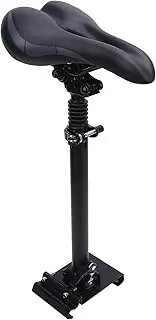 Electric Scooter Seat Saddle, Foldable Height Adjustable Aluminum Alloy Saddle Replacement for M365 1S Lite Scooter, Easy to Install, Shock Absorbing, Electric Scooter Accessory