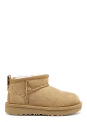 Ugg Kids Classic Ultra Mini Suede Ankle Boots (IT23-IT30) - Brown - 8 Junior 8 JUNIOR