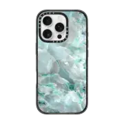 iPhone 16 Pro Impact Case MagSafe Compatible marble046