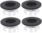 TEHAUX Bathroom Sink Overflow Ring Ceramic Basin Overflow Covers Brass Abs 0.086-0.094 Inch Sink Drain Covers