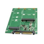 Xiwai M.2 NGFF SATA SSD to 2 Lane Adapter mSATA to SATA Converter PCBA SSD SATA