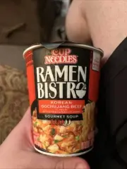 Nissin Cup Noodle Ramen Bistro, Korean Gochujang Beef 3.1 Oz