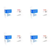 4PK Whitebox Compatible Brother TN2250 Toner Cartridge Printer Accessory Black
