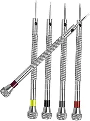 CANIGHT Watch Repair Screwdriver Set 5pcs Multi-function Small Screwdriver Set for Watchmaker