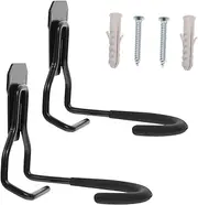 PENIKOKO 2Pcs Wall Mount Bike Rack Hanger Space Saving Garage Storage Hook for Use for Bicycles Tools Recreational Equipment