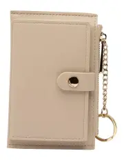 [Mocha] Simple Clip Coin Wallet in Taupe