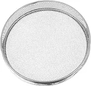 CONGARTENO Coarse Corn Sieve Stainless Steel Beans Sifting Tool Lightweight Grains Strainer for Efficient Kitchen Use for Maize Pet Food Screening
