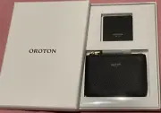 Oroton eve coin pouch & mirror set