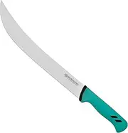 YOUSUNLONG Ultimate Curved Knife - Cimeter Butcher Knife Blade of 12 Inch - Premium High-Carbon Molybdenum Steel - Cleaver Meat - Santoprene Handle - Designed for Briskets, Roasts, Meat, BBQ, etc.