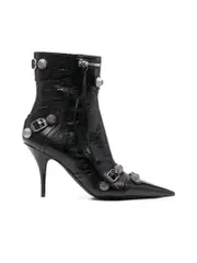 Balenciaga Le Cagole Leather Boots
