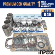K4N Engine Rebuild Kit for Mitsubishi 305 CR CX45 H45 2290cc Excavator Digger