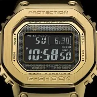 CASIO 卡西歐 G-SHOCK 全金屬 太陽能 藍芽 電波 防震電子錶 -GMW-B5000GD-9 [ 秀時堂 ]