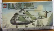 1975 Airfix Models 1/72 S. A. 330 Puma 03021-6 Series 3 Sealed