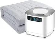 Water Heated Mattress Pad Electric Water Heated Bed Warmer Single Mattress Pad, Advanced Hydroelectric Separation Technology,Dual Control Mute Underblanket,180 * 200cm Decoration