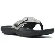 Cloudsteppers by Clarks Womens Green Thong Sandals 11 Medium (B,M) BHFO 8477