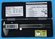 iGAGING IP54 Electronic Digital Caliper 0-6" Display Inch/Metric/Fractions Black