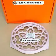 Le Creuset Round Trivet chiffon pink 21cm Casting Tableware rare NEW JP