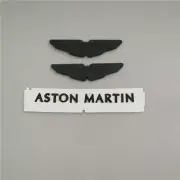 For Aston Martin DB11 Bonnet/Boot Black Chrome Badge & Rear​ Badge Kit