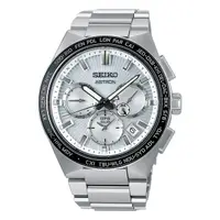 在飛比找蝦皮商城優惠-【SEIKO】Astron 白面三眼鈦金屬太陽能GPS腕表 