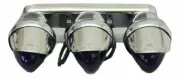 GG Auxiliary Incandescent Mini Light w/Visor Blue Lens 3 Single Bulbs #82781