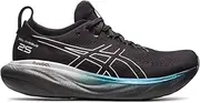 [ASICS] Mens Gel-Nimbus 25 Black/Glow Yellow Athletic Running Shoes