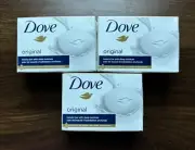 3 Boxes Of Dove Original Soap