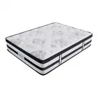Dreamz Spring Mattress Bed Pocket Egg Crate Foam Medium Firm Double Size 35CM