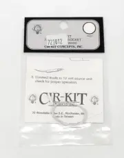 Dollhouse Miniature Electric Cir-Kit 7/16 Candle Socket 1:12 scale G18 CK1010-17