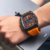 在飛比找蝦皮購物優惠-【台灣現貨】Apple watch 改裝錶帶｜碳纖維錶殼｜台