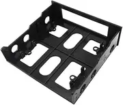xioaue 3.5 Inch to 5.25 Inch Floppy to Optical Drive Bay Mounting Bracket Converter for Front Panel USB Hub Floppy Harddisk Box