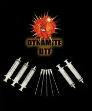DTF / Sublimation 10ml Ink Syringe with 4” Blunt Tip - Pack Of 5. USA Seller
