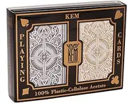 KEM Arrow Red and Blue, Bridge Size- Standard Index Playing Cards