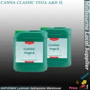 Hydroponics CANNA Classic VEGA A&B 2x5L 5 Litre Grow Nutrient