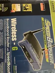 Linksys Wireless Speed Booster Router M. No WRT54GS new