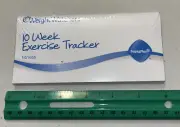 Weight Watchers 10 Week Exercise Tracker (Log Book) NEW