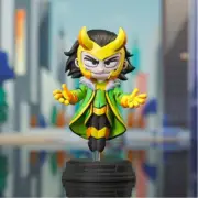 Diamond Select Toys Marvel Animated Series: Loki Statue, Multi