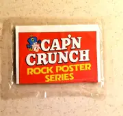 Quaker Cap'n Crunch Cereal 1984 Rock Poster Music Series NIP Sealed – Journey