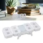 3D LED Digital Clock Time Temperature Display Night Light Alarm Function Whi BT5