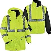 Ergodyne GLoWEAR 8385 Class-3 4-in-1 Jacket