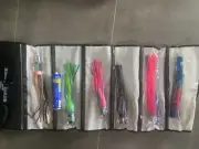 Richter Blue Marlin lure set with bag
