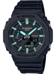 Casio G-Shock GA-2100RC-1AER Black Resin Mens Watch