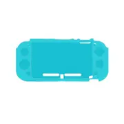KJH-NS045 Soft Silicone Case Anti-slip Silicone Gamepad Console Shell Cover For Nintendo Switch Lite-Blue