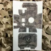 NEW Inception Designs GoPro Hero 3 Sticker Overlay Skin Wrap - ACU Camo