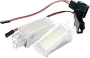 Wivplex 2Pcs Car Luggage Compartment Light Trunk Lamp Dome Light Waterproof Car Interior Light, for Skoda, for Fabia Mk1 Car Number Plate Light