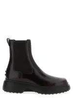 [Tod'S] Tod'S-Chelsea Ankle Boots Stivali E Stivaletti Bordeaux-Donna 40