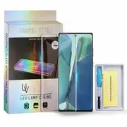 [1 PACK] For Samsung Galaxy Note20 UV Liquid Gel Tempered Glass Screen Protector Guard (Clear)