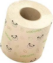 1 Roll Roll Toilet Paper Toilet Paper Bathroom Tissue Tissues with Printed Pattern Pulp