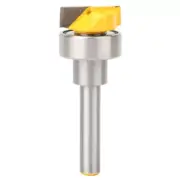1Pcs 1/4' Shank Template Straight End Mill Trimming Router Bit Woodworking Tool
